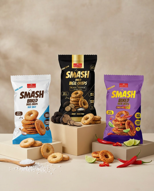 SMASH Baked Bagel Crisps — Snacking Box (3 Flavors)