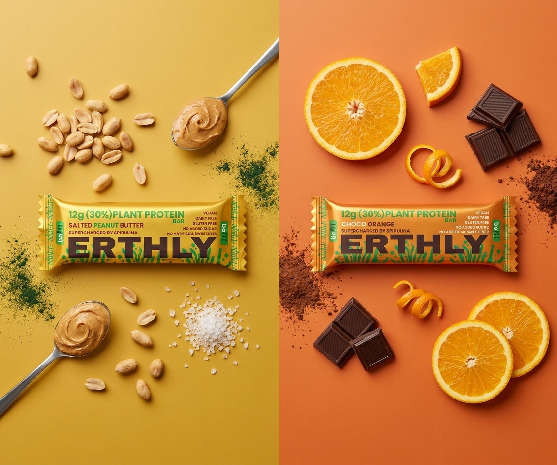 Erthly by Befit — Salted Peanut Butter Plant Protein Bar (40g)