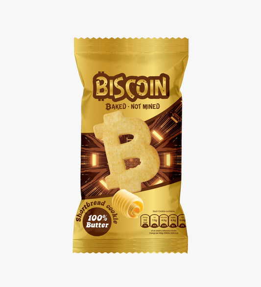 Biscoin Shortbread Cookie 100% Butter 12pc/box - 300gm