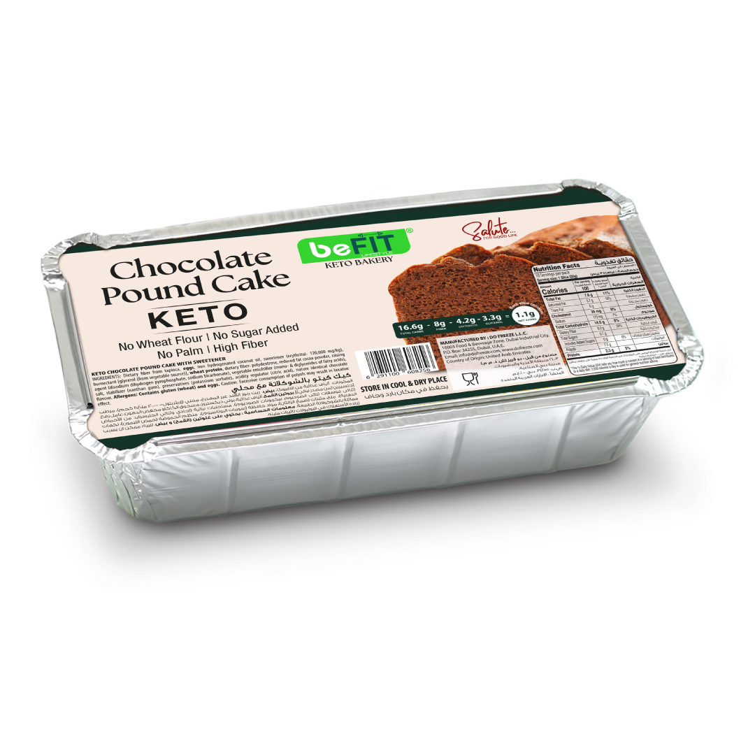 Befit Keto Chocolate Pound Cake