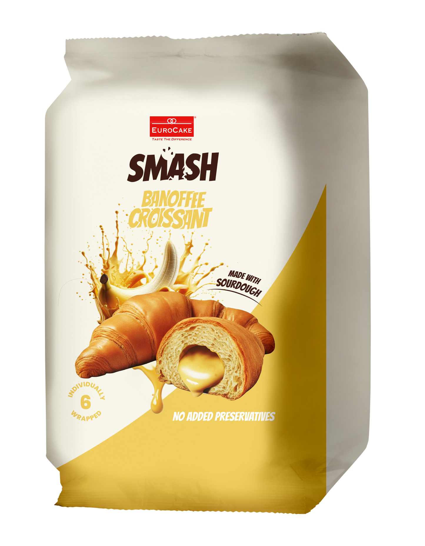 Smash Banoffee Croissant 300g (50g x 6)