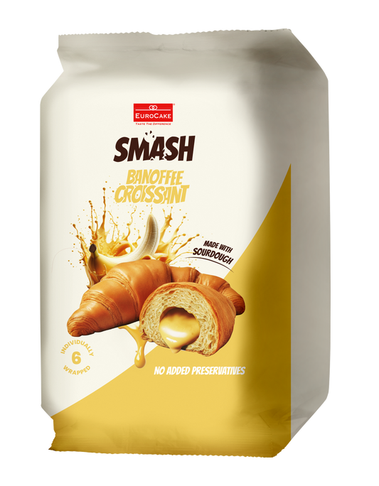 Smash Banoffee Croissant 300g (50g x 6)