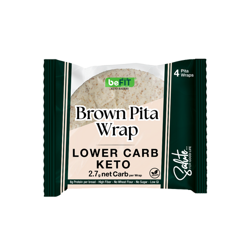 Befit Brown Pita Wrap Lower Carb Keto