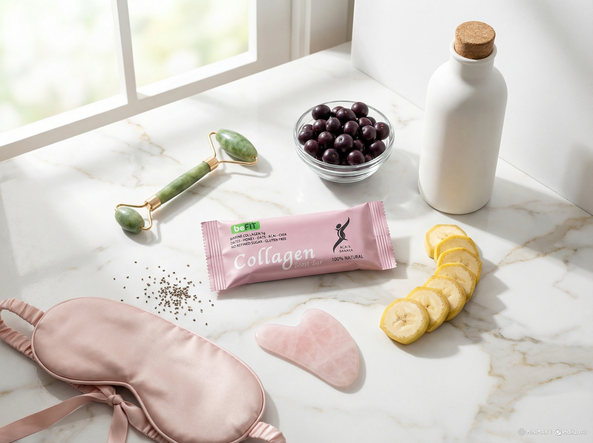 Befit Collagen Bar Acai & Banana - 12pcs Box (540gm)