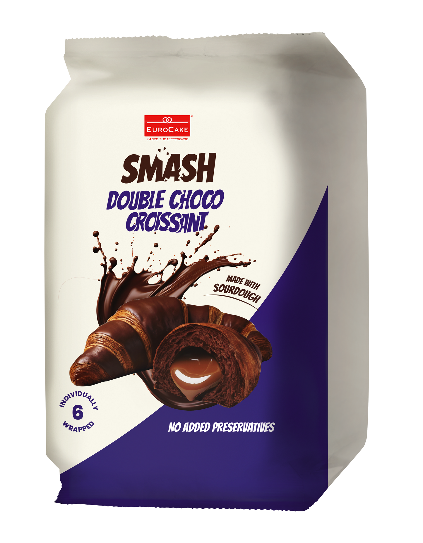 Smash Double Chocolate Croissant 300g (50g x 6)