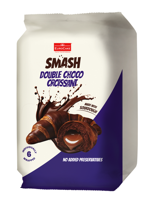 Smash Double Chocolate Croissant 300g (50g x 6)