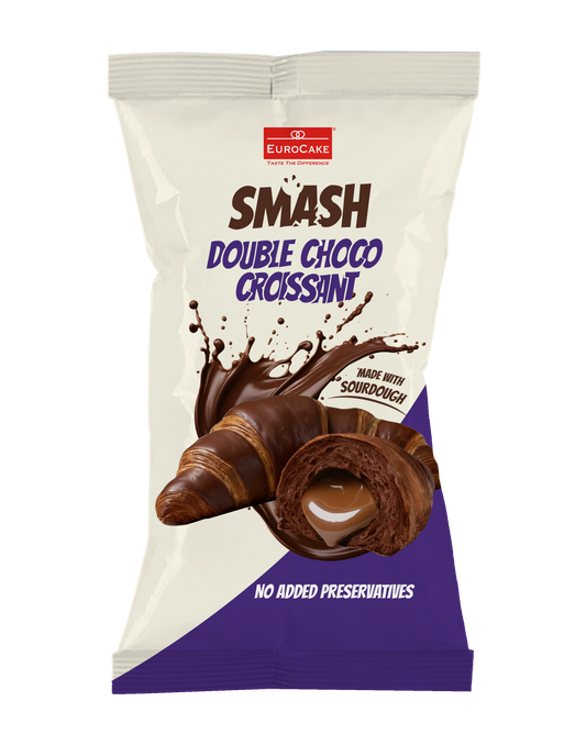 Smash Double Chocolate Croissant 300g (50g x 6)