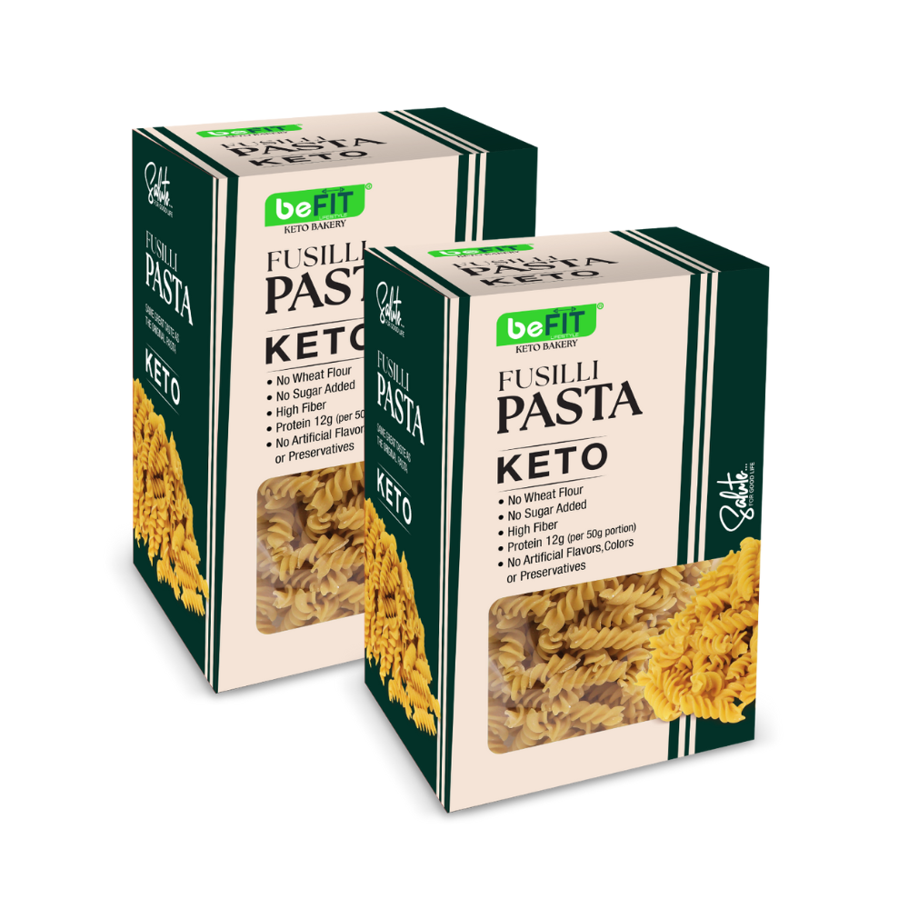 Befit Fusilli Keto Pasta - Pack of 2