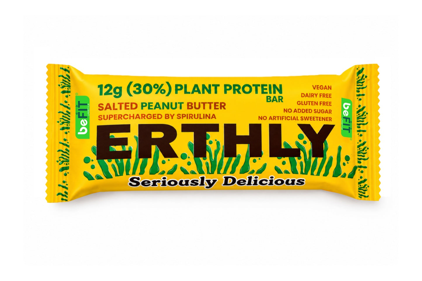 Erthly by Befit — Salted Peanut Butter Plant Protein Bar (40g)