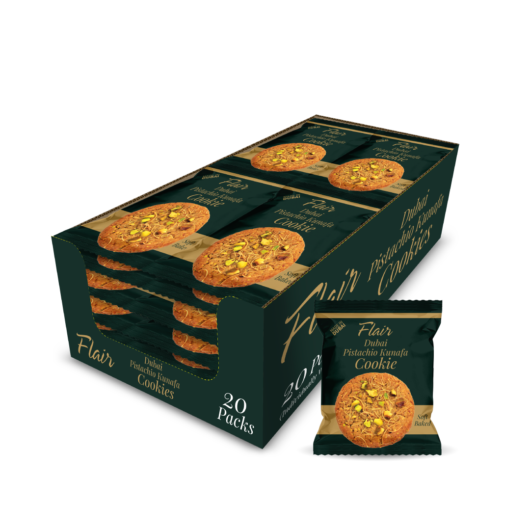 Flair Dubai Pistachio Kunafa Cookie