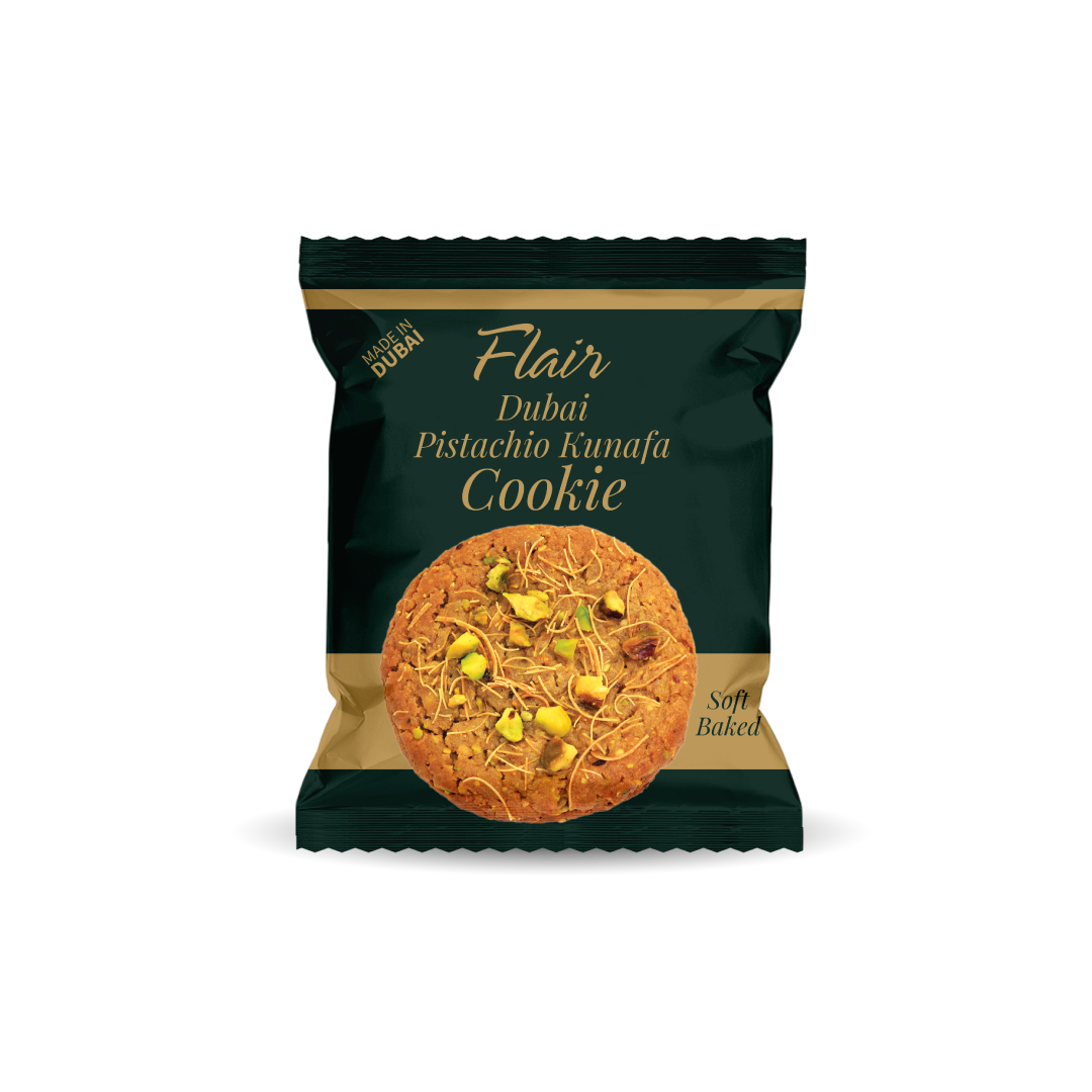 Flair Dubai Pistachio Kunafa Cookie
