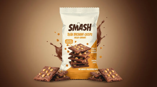 Smash Brownie Crisps Salted Caramel 40g