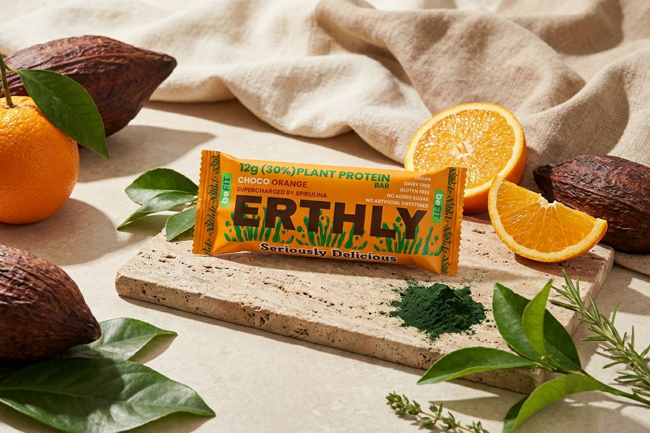 Erthly by Befit — Choco Orange Plant Protein Bar (40g)
