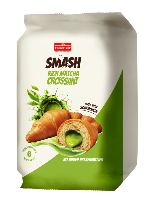 Smash Rich Matcha Croissant 300g (50g x 6)