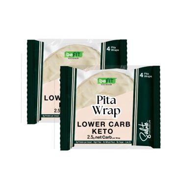 Befit Pita Wrap Lower Carb Keto - Pack of 2