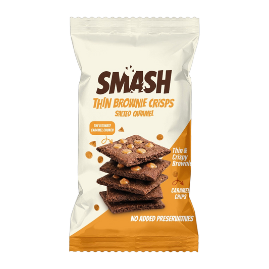 Smash Brownie Crisps Salted Caramel 40g