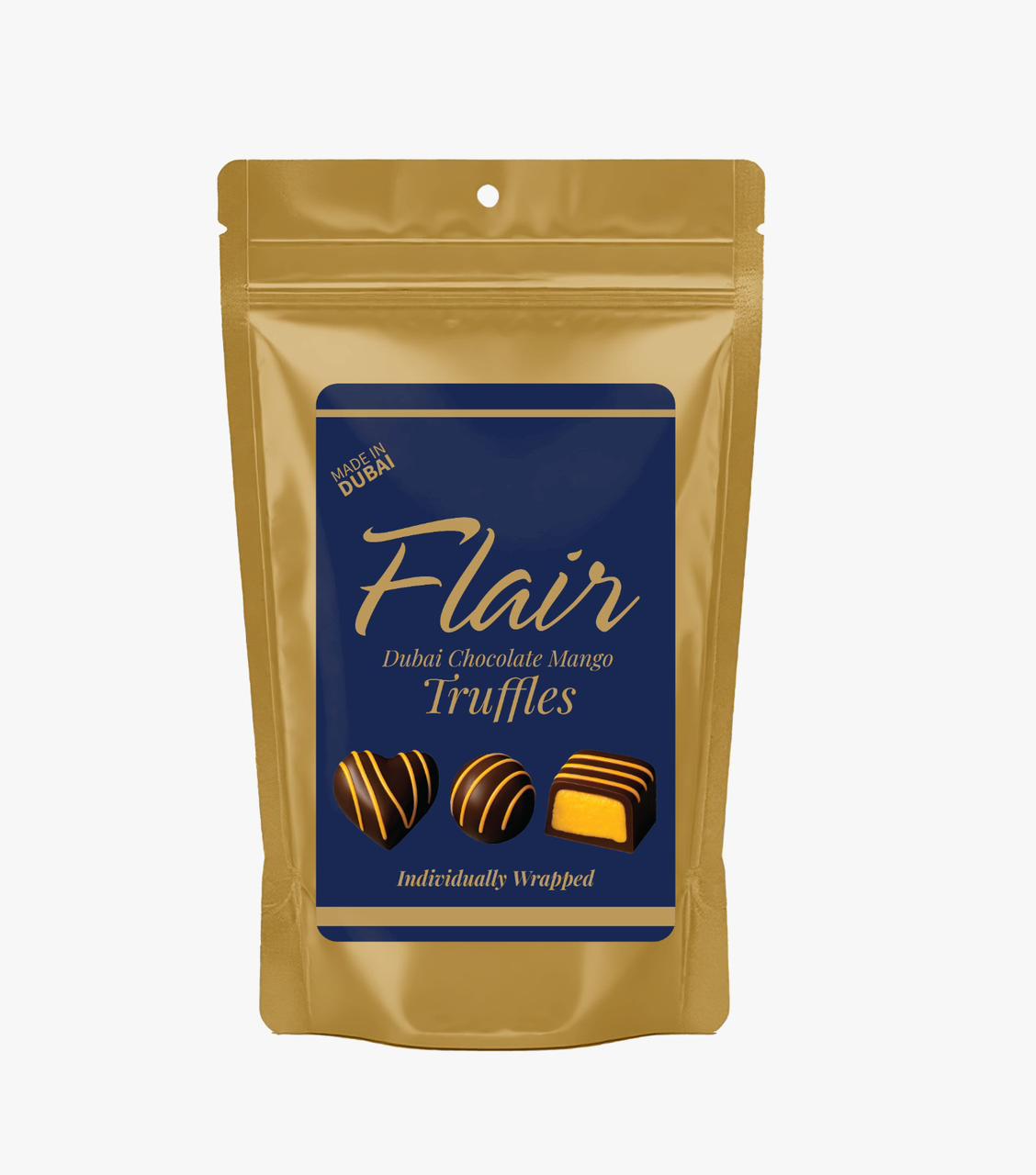 Flair Dubai Chocolate Mango Truffles Pouch 120g