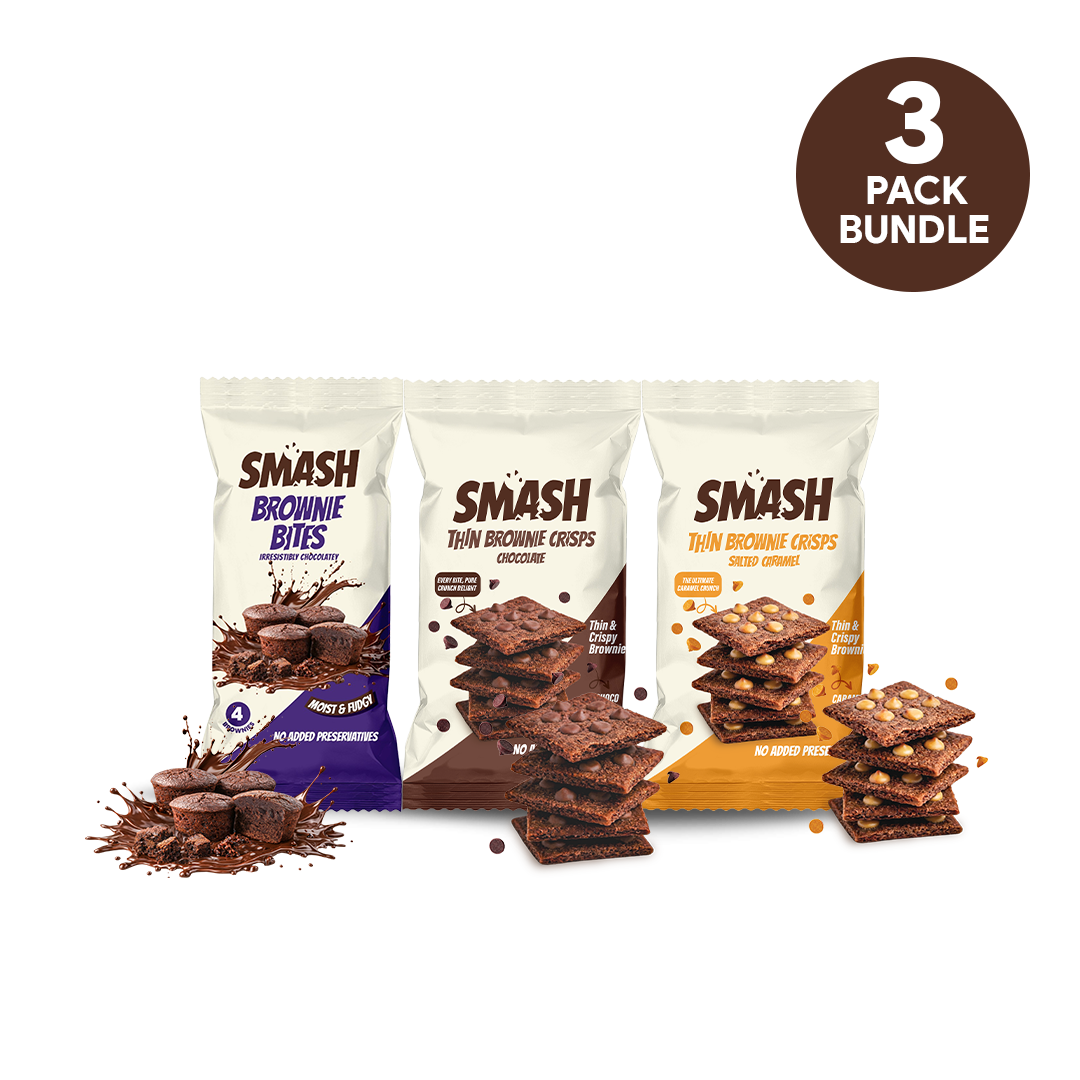 SMASH Brownie Box — Bites + Crisps (3 Flavors)